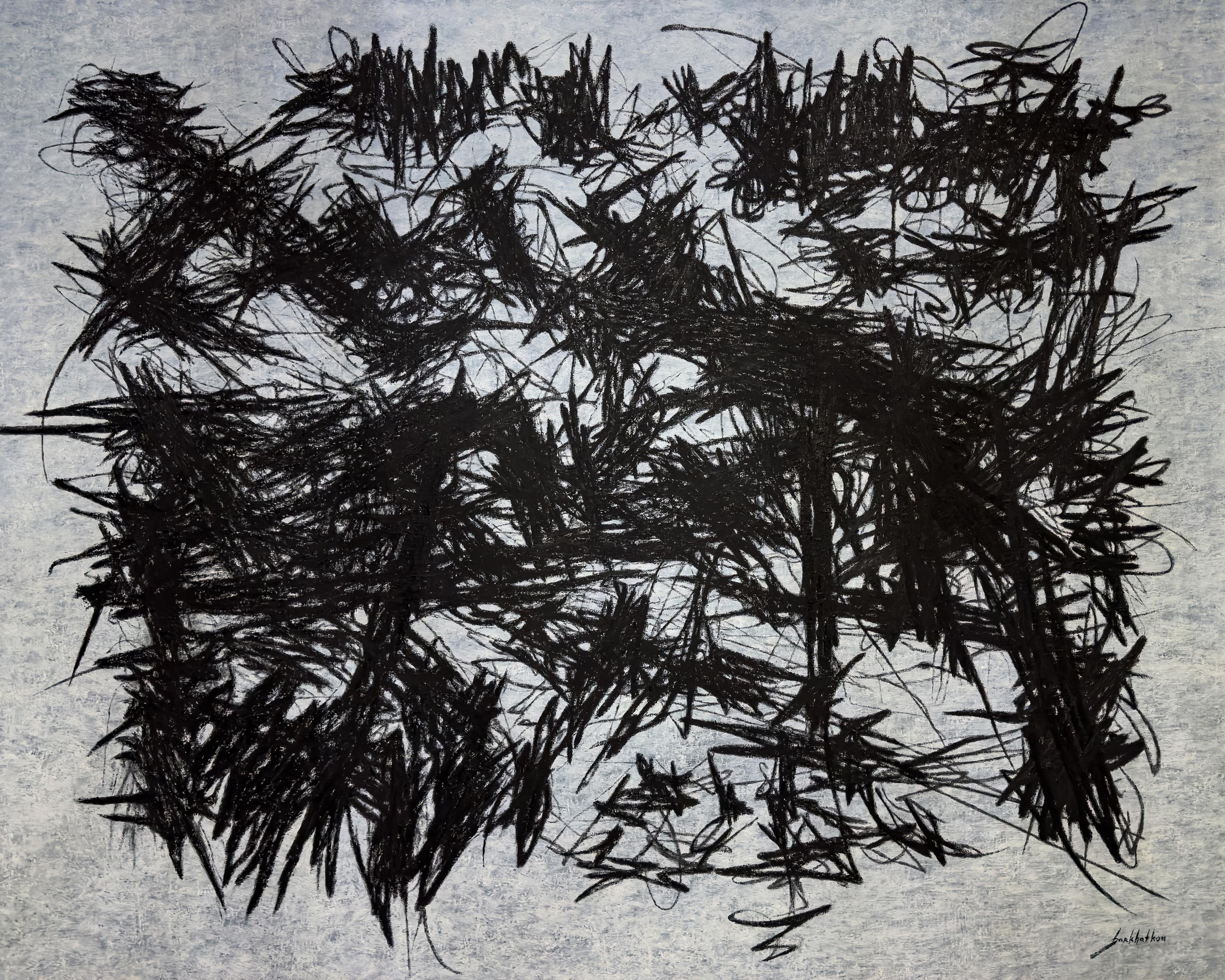 Belorussian Contemporary Art by Ihar Barkhatkou - The Field of Eisenstein II