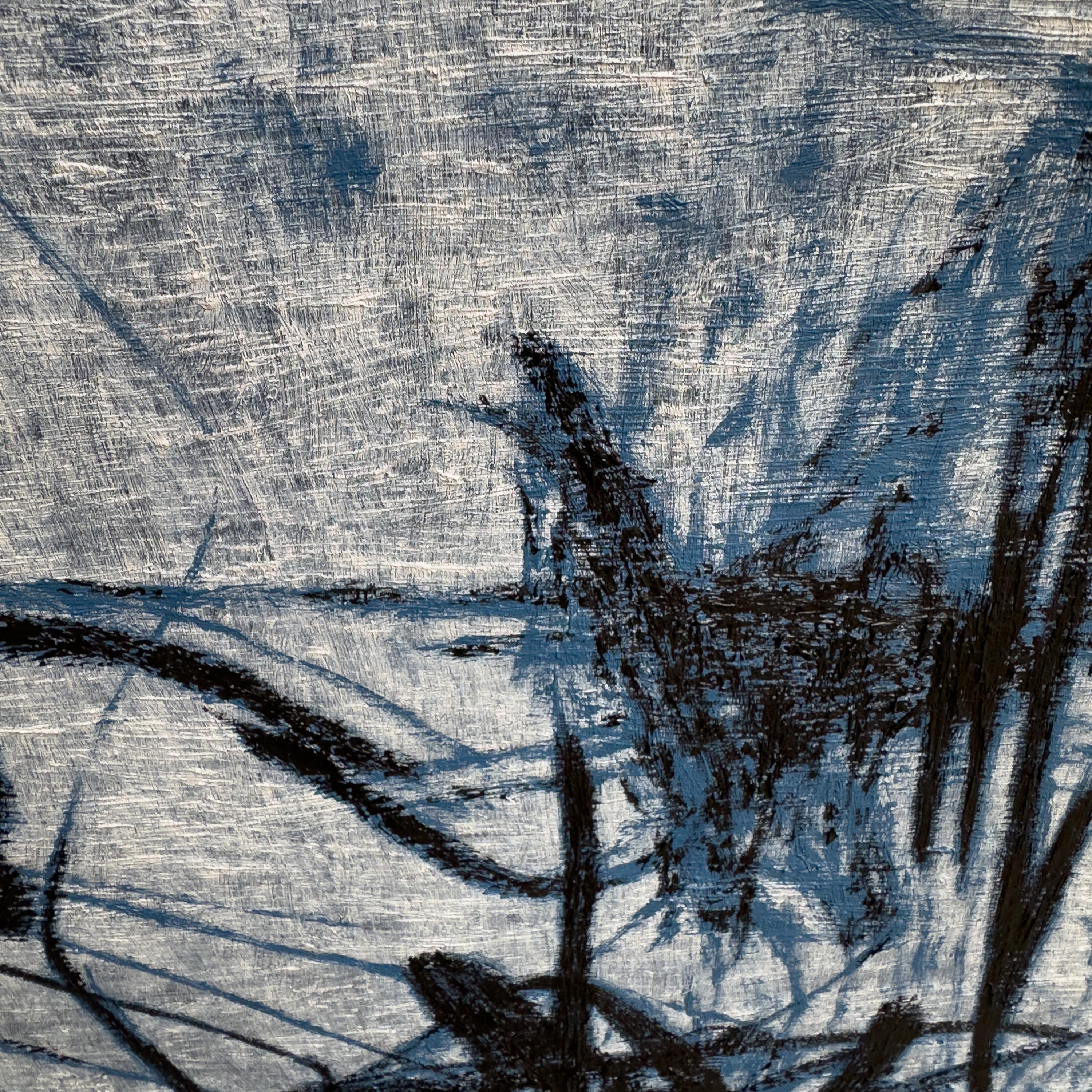 Arte contemporáneo bielorruso de Ihar Barkhatkou - El campo de Eisenstein III en venta 3
