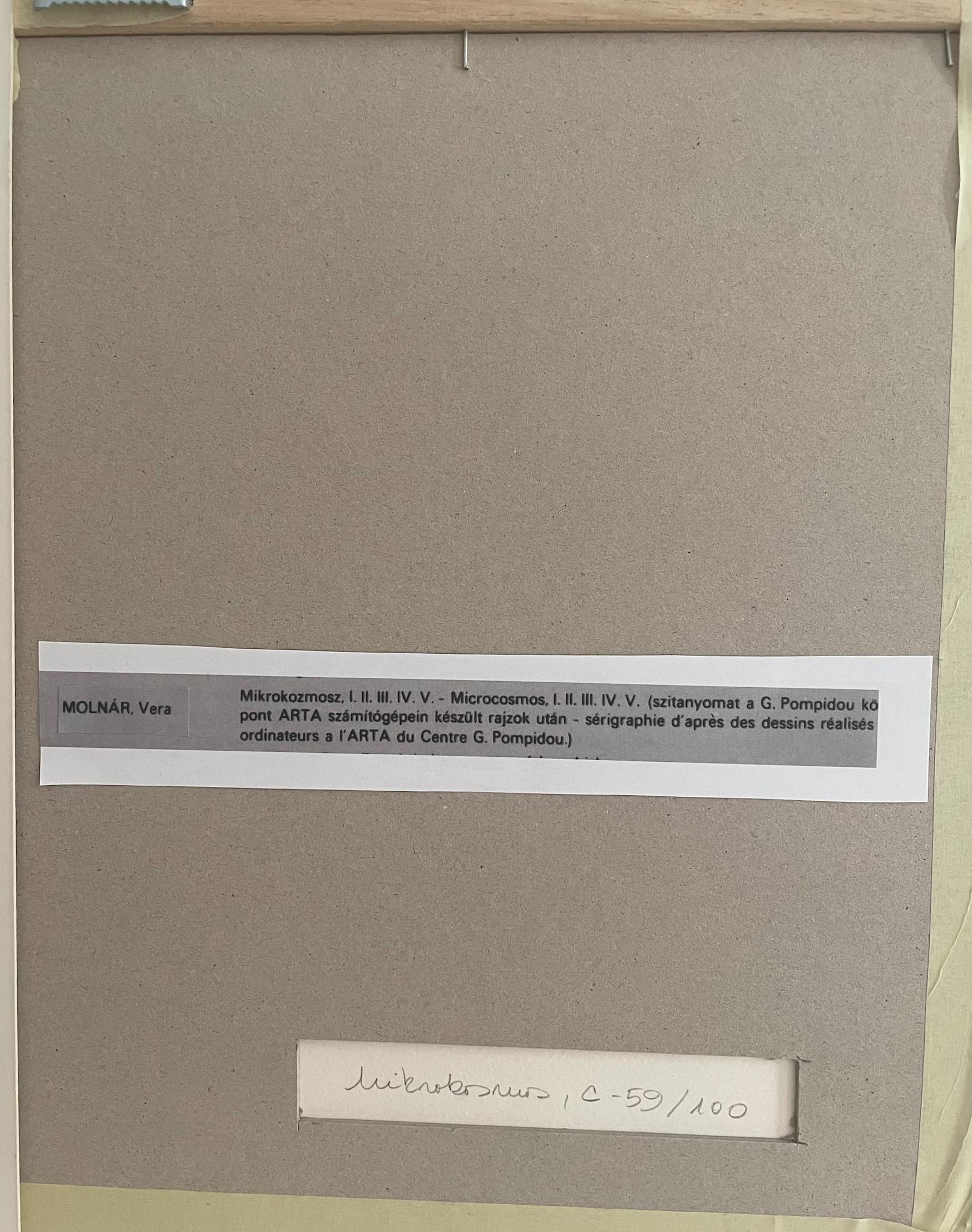 Other II.III.IV.V. - Hommage á Bartók by Vera Molnár