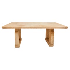 IIn the style of Jean Charles Moreux, Important dining room table, circa 1940.