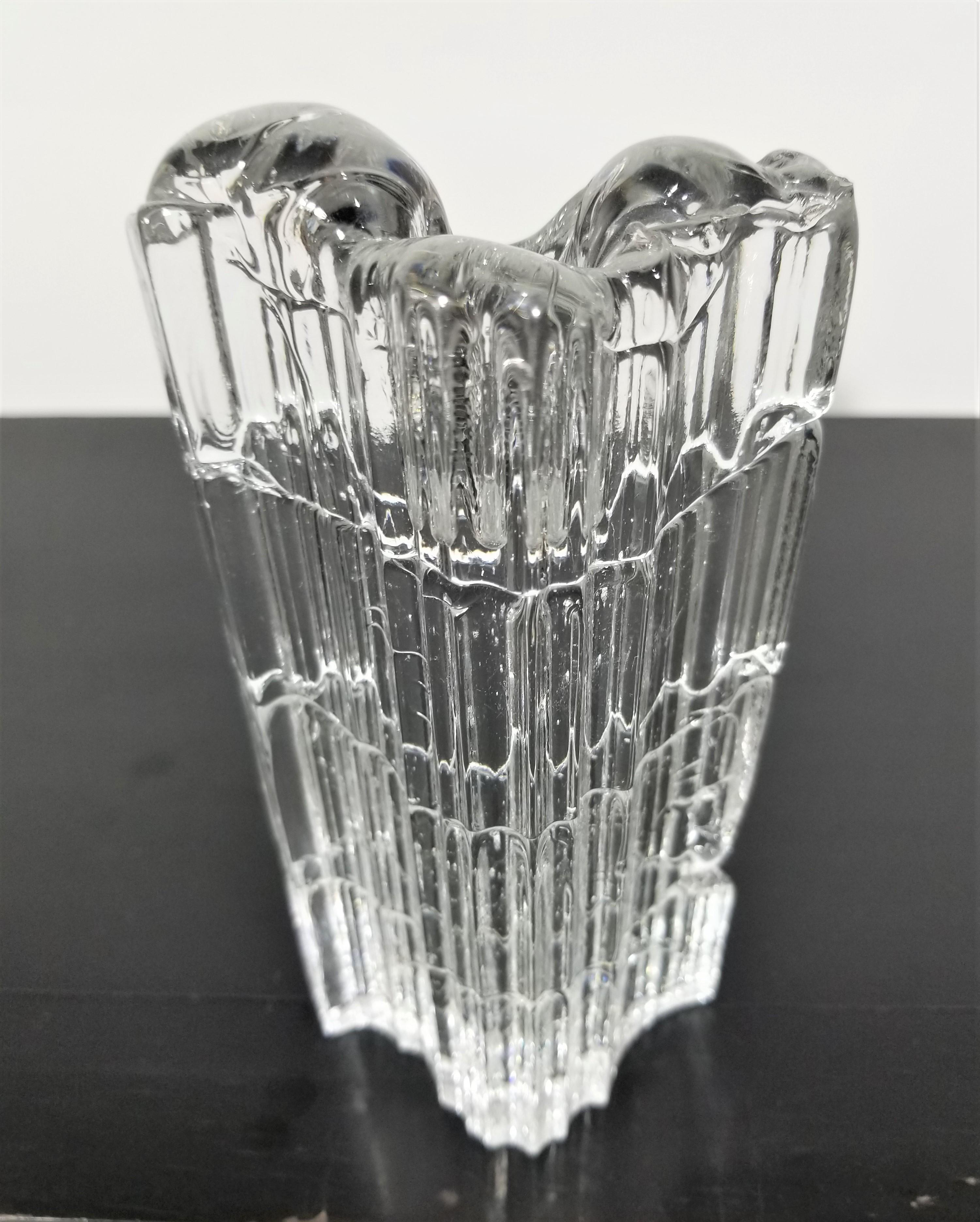 Iittala Art Glass Candle Holders Mid Century For Sale 5