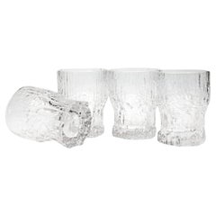 Iittala Aslak set vasos de chupito vintage