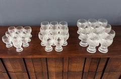 Iittala Finland Kekkerit Set of 32 Stemware Pieces by Timo Sarpaneva Mid Century