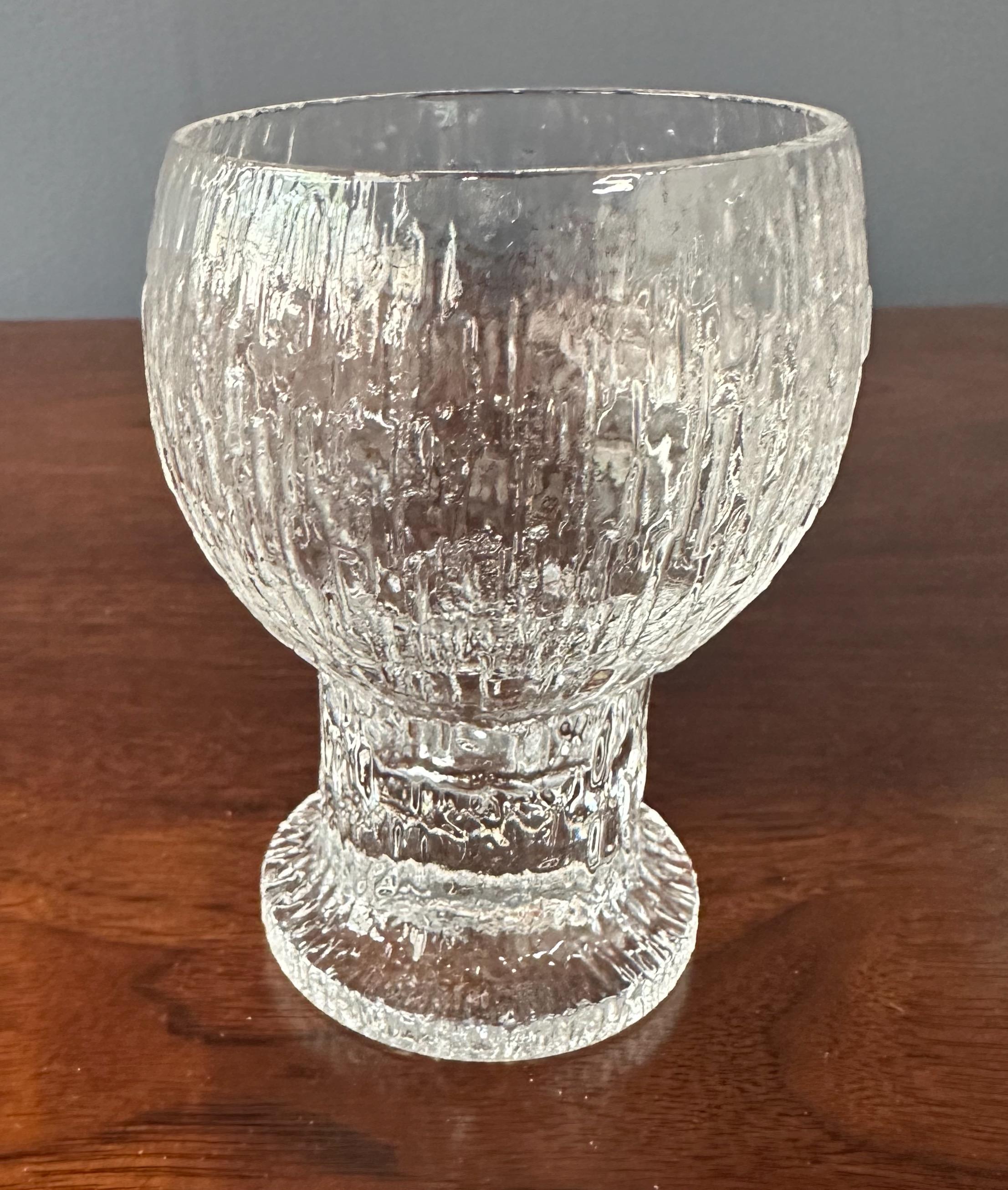Mid-Century Modern Iittala Finland Kekkerit Set of 32 Stemware Pieces by Timo Sarpaneva Mid Century For Sale