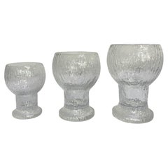 Iittala Finland Kekkerit Set of 32 Stemware Pieces by Timo Sarpaneva Mid Century