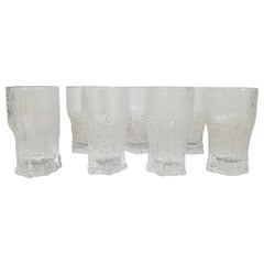 Iittala Finland Midcentury Glassware Set of 8