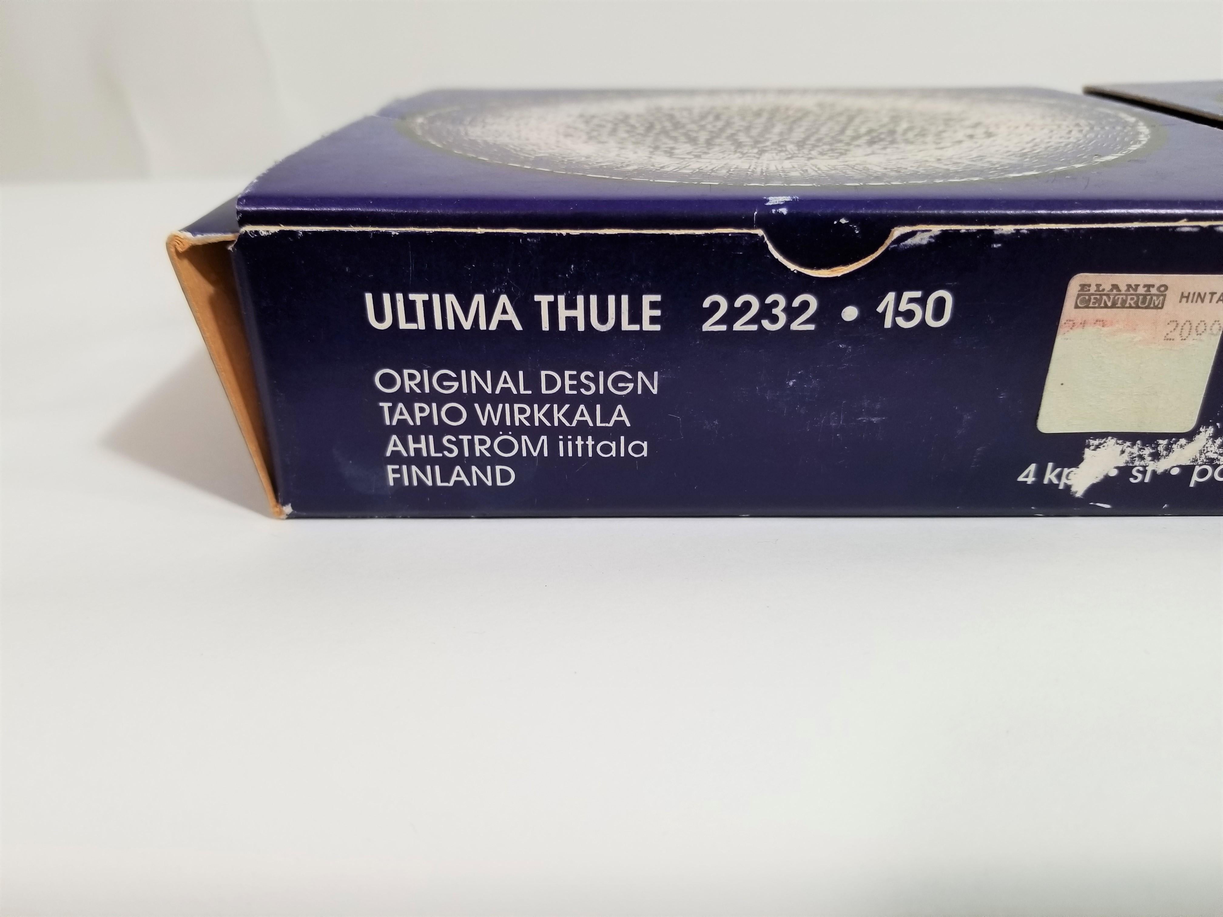 Iittala, Finland Tapio Wirkkala Set of 8 Side Plates Mid Century Unused in Box For Sale 3