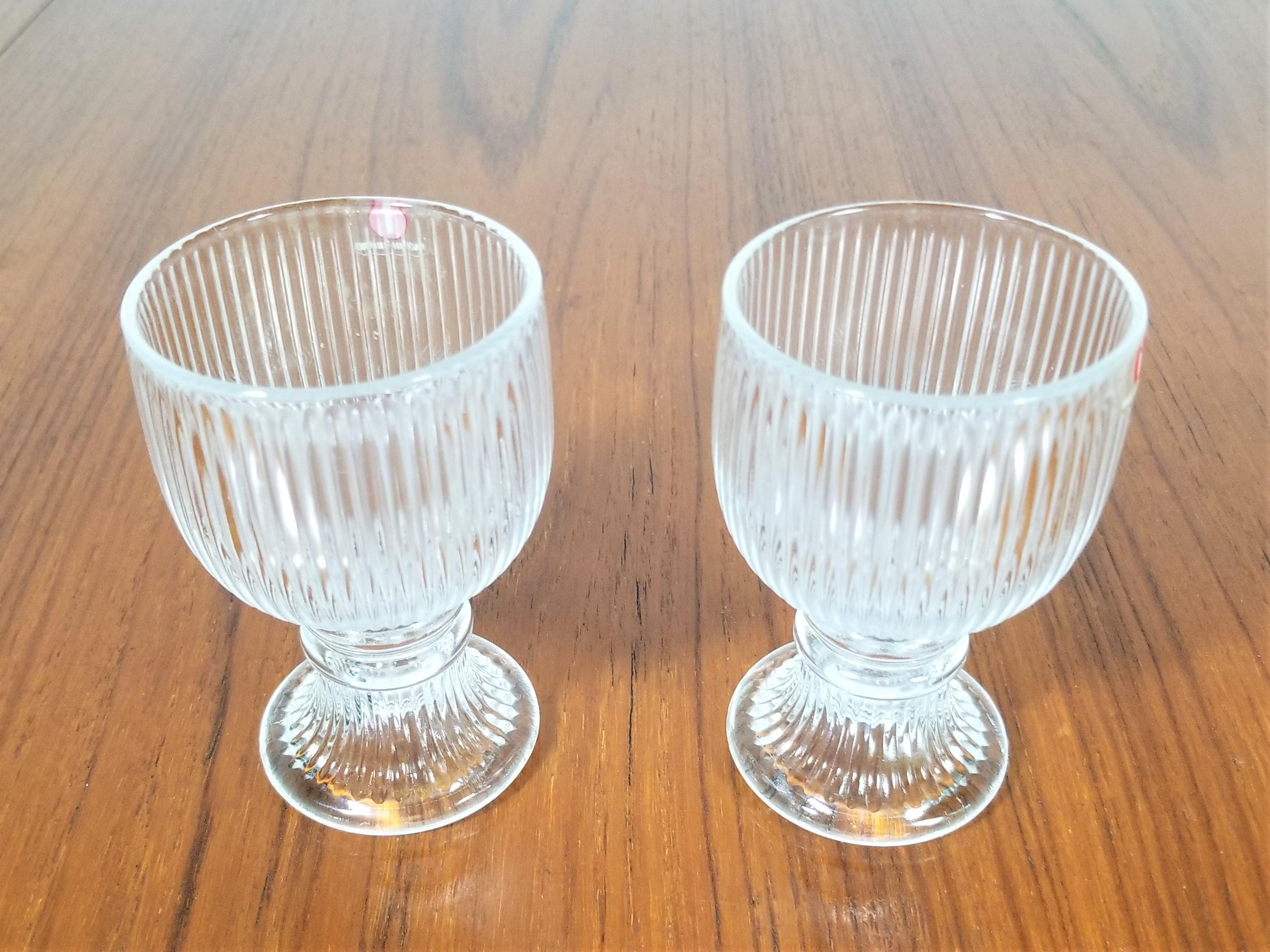 Iittala Finlandia Cristalería diseñada por Valto Kokko Vidrio en venta