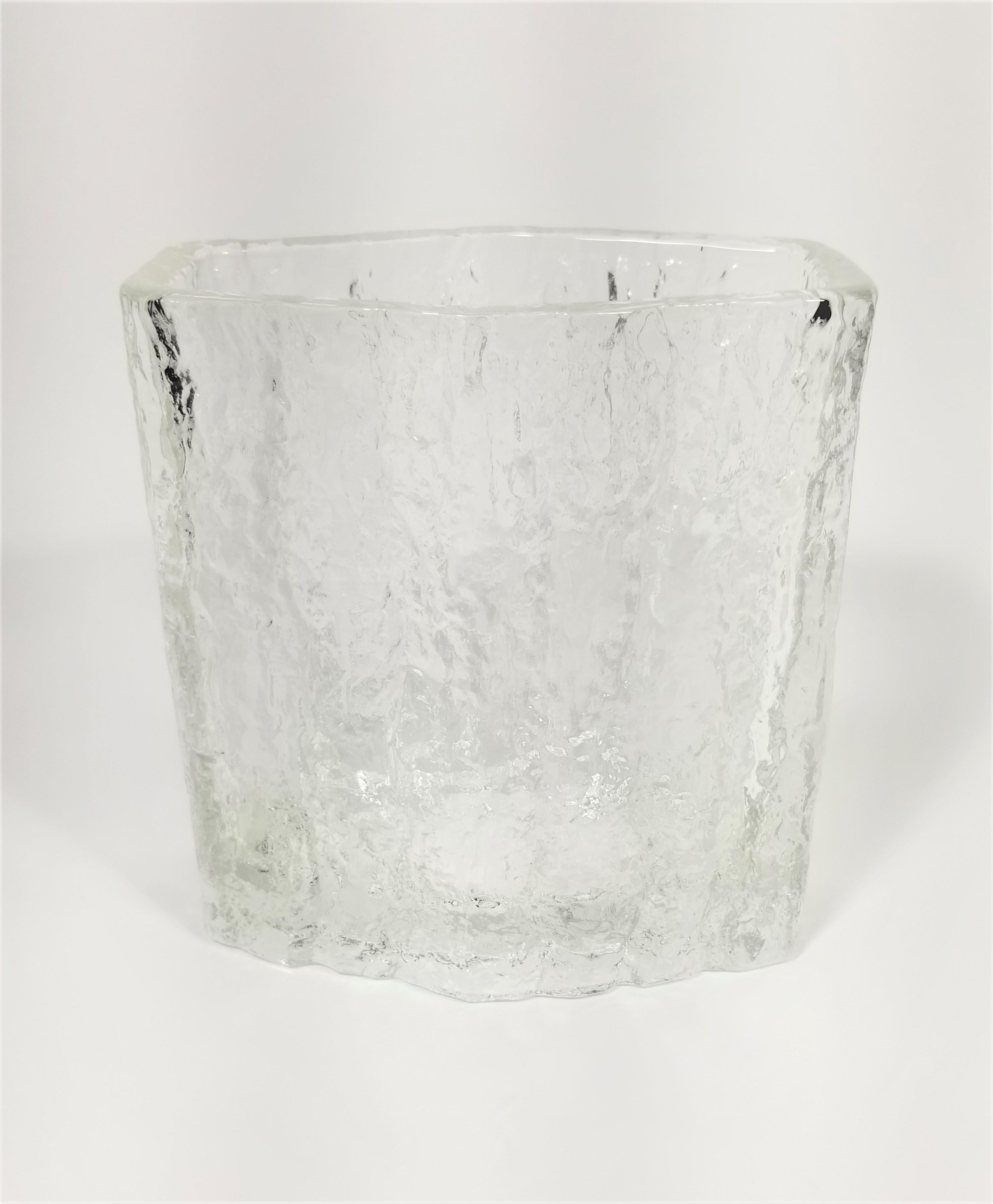 Iittala Finland Vase Mid Century Modern Brutalist Design For Sale 1