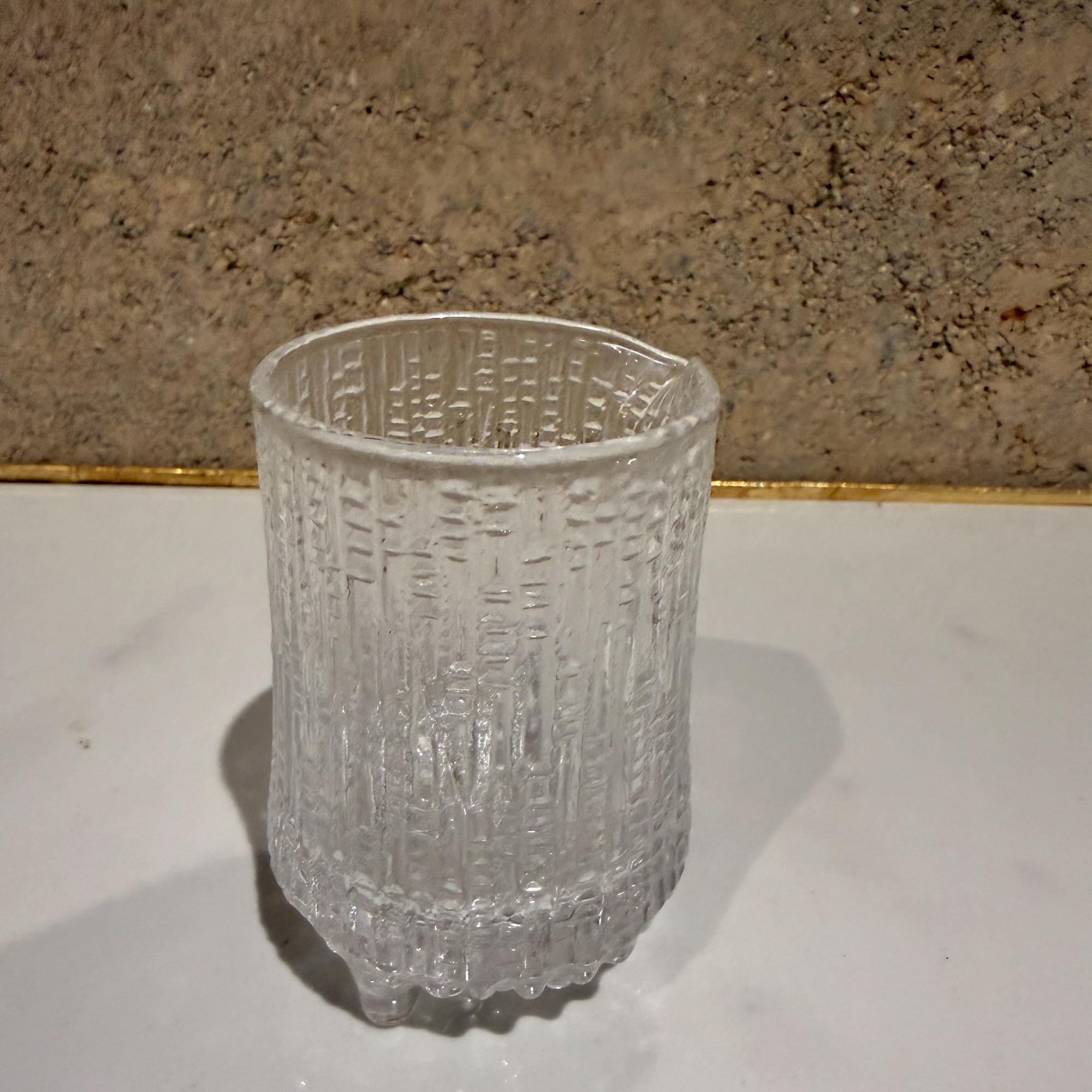 Iittala Glassware creamer Ultima Thule by Tapio Wirkkala Scandinavian Modern For Sale 1