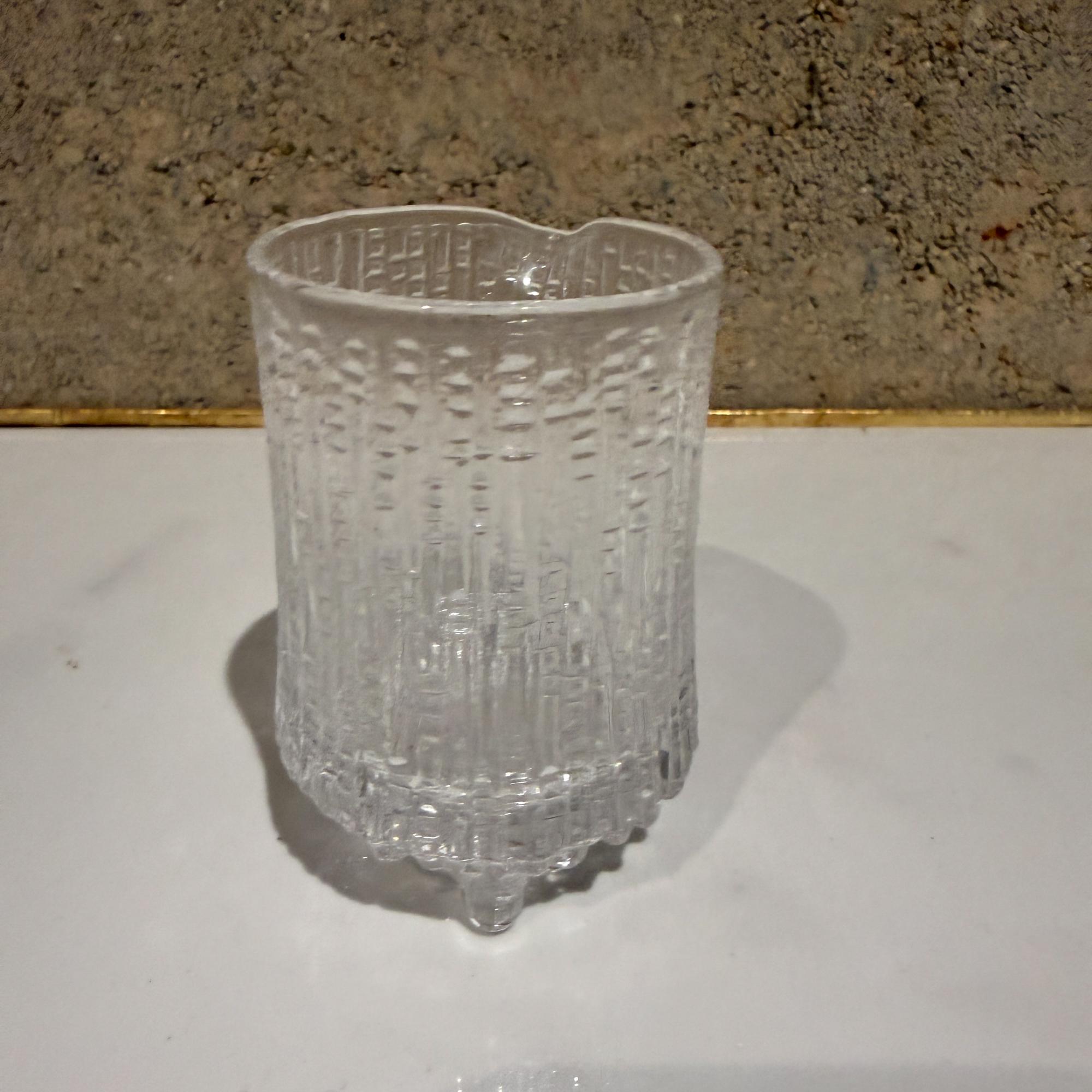 Iittala Glassware creamer Ultima Thule by Tapio Wirkkala Scandinavian Modern For Sale 2