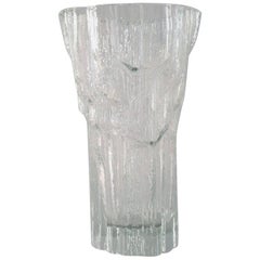 Iittala, Tapio Wirkkala Art Glass Vase, 1960s-1970s, Beautiful Finnish Design