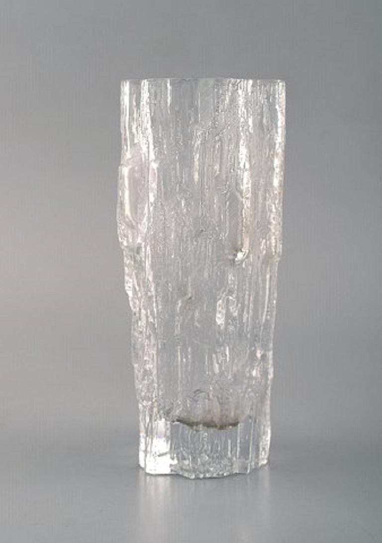 Scandinavian Modern Iittala, Tapio Wirkkala Art Glass Vase, 1960s, Beautiful Finnish Design