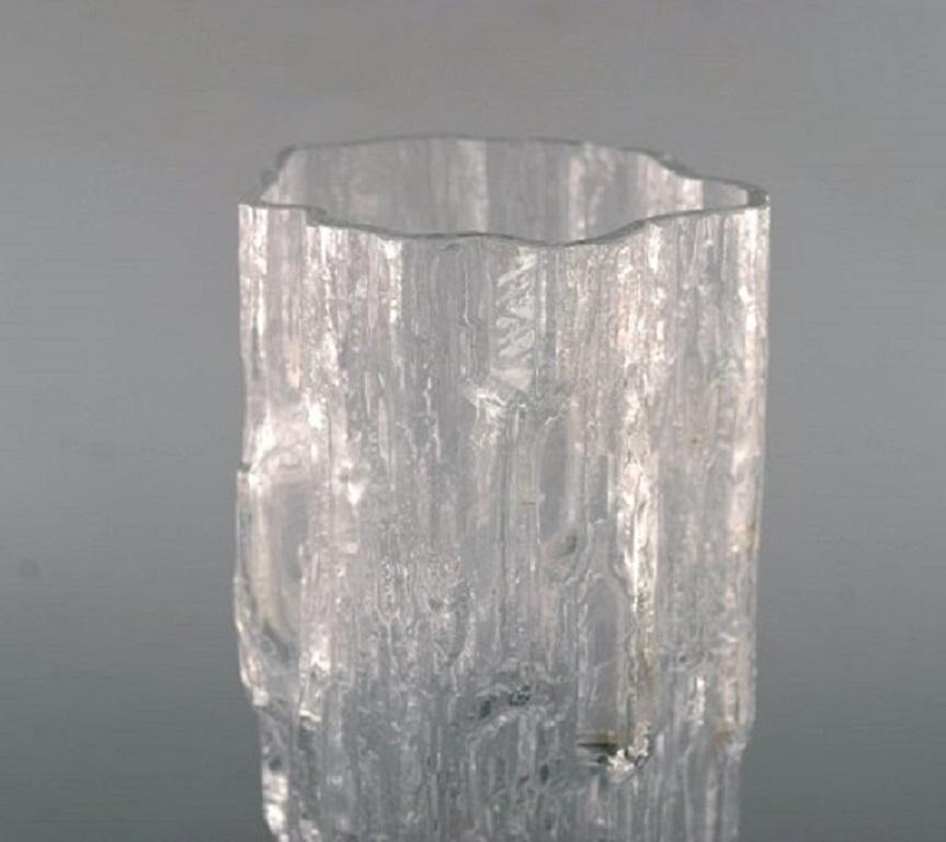Mid-20th Century Iittala, Tapio Wirkkala Art Glass Vase, 1960s, Beautiful Finnish Design