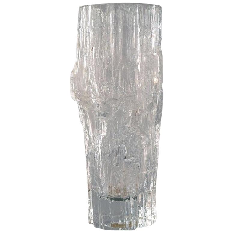 Iittala, Tapio Wirkkala Art Glass Vase, 1960s, Beautiful Finnish Design