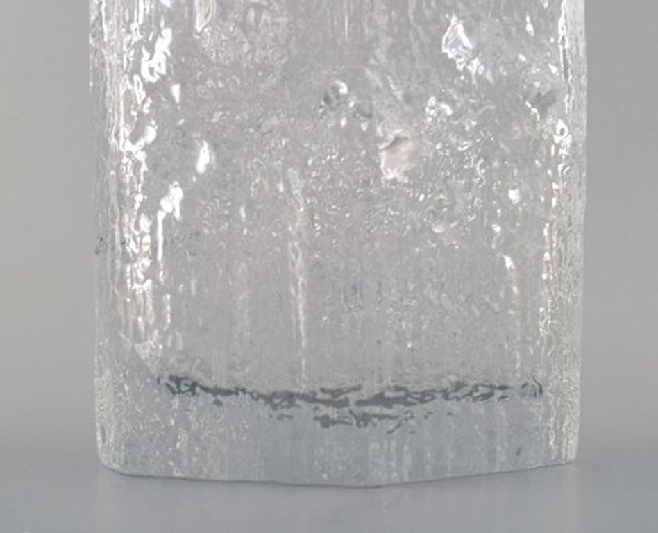 Iittala, Tapio Wirkkala Art Glass Vase, Beautiful Finnish Design In Excellent Condition In Copenhagen, DK