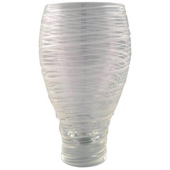 Iittala, Tapio Wirkkala Art Glass Vase, Beautiful Finnish Design