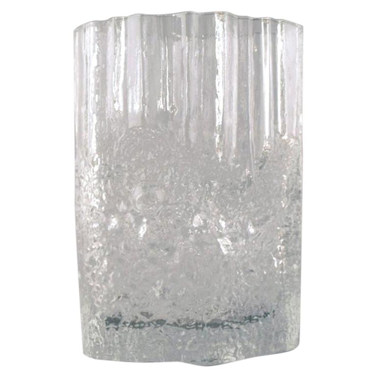 Iittala, Tapio Wirkkala Art Glass Vase, Beautiful Finnish Design at 1stDibs