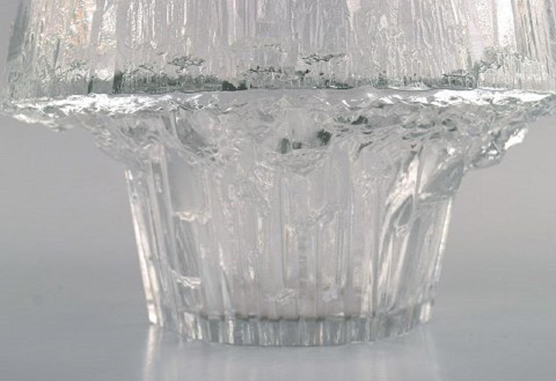 Scandinavian Modern Iittala, Tapio Wirkkala Art Glass Vase or Bowl, 1960s-1970s