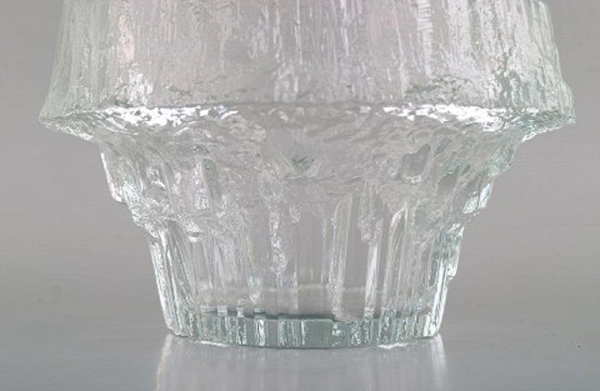Finnish Iittala, Tapio Wirkkala Art Glass Vase or Bowl, 1960s-1970s
