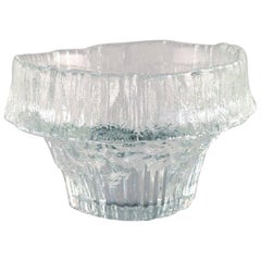 Iittala, Tapio Wirkkala Art Glass Vase or Bowl, 1960s-1970s