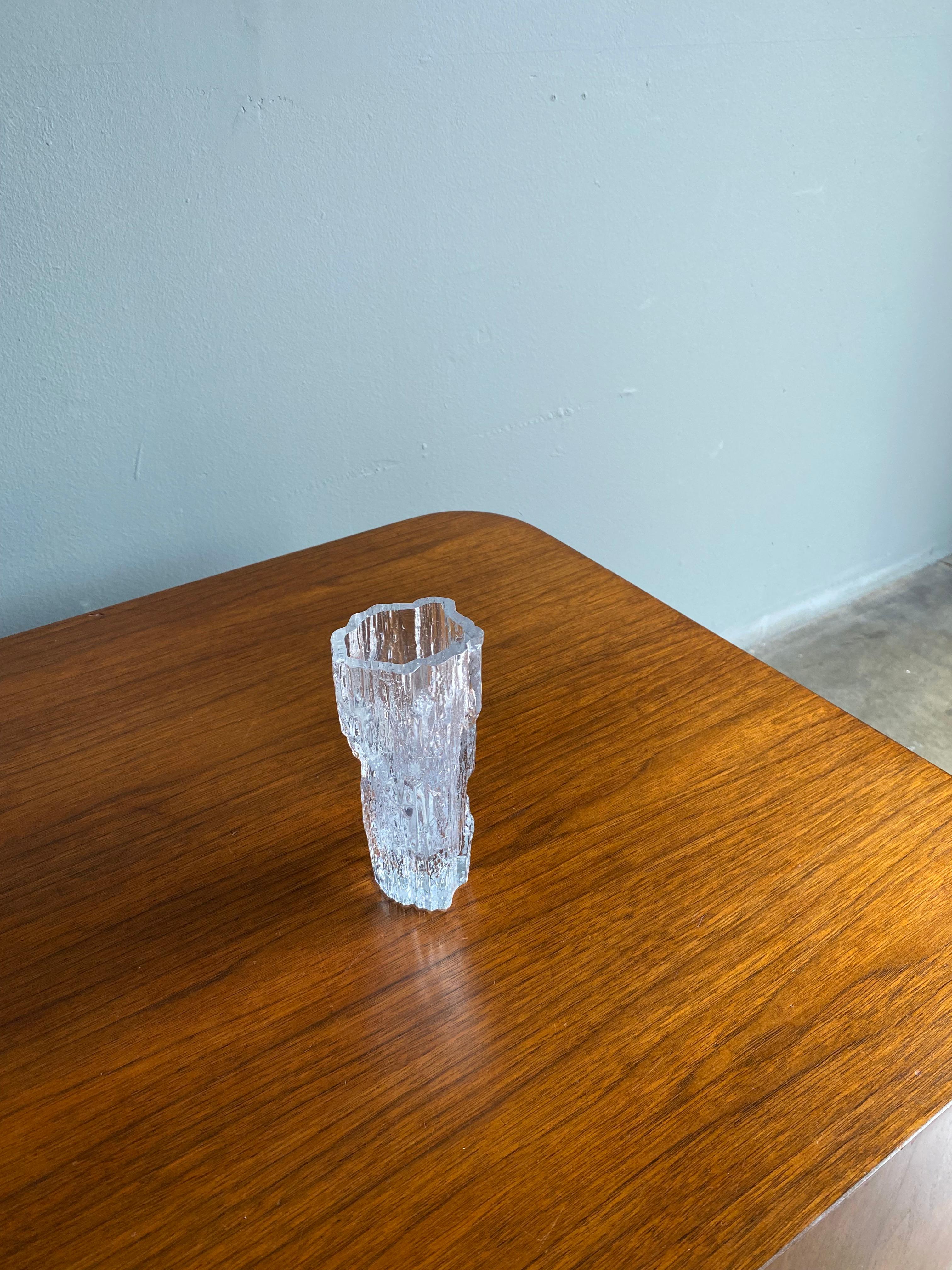 Iittala, Tapio Wirkkala Glass Vase, Model Number 3429, 1970's For Sale 12