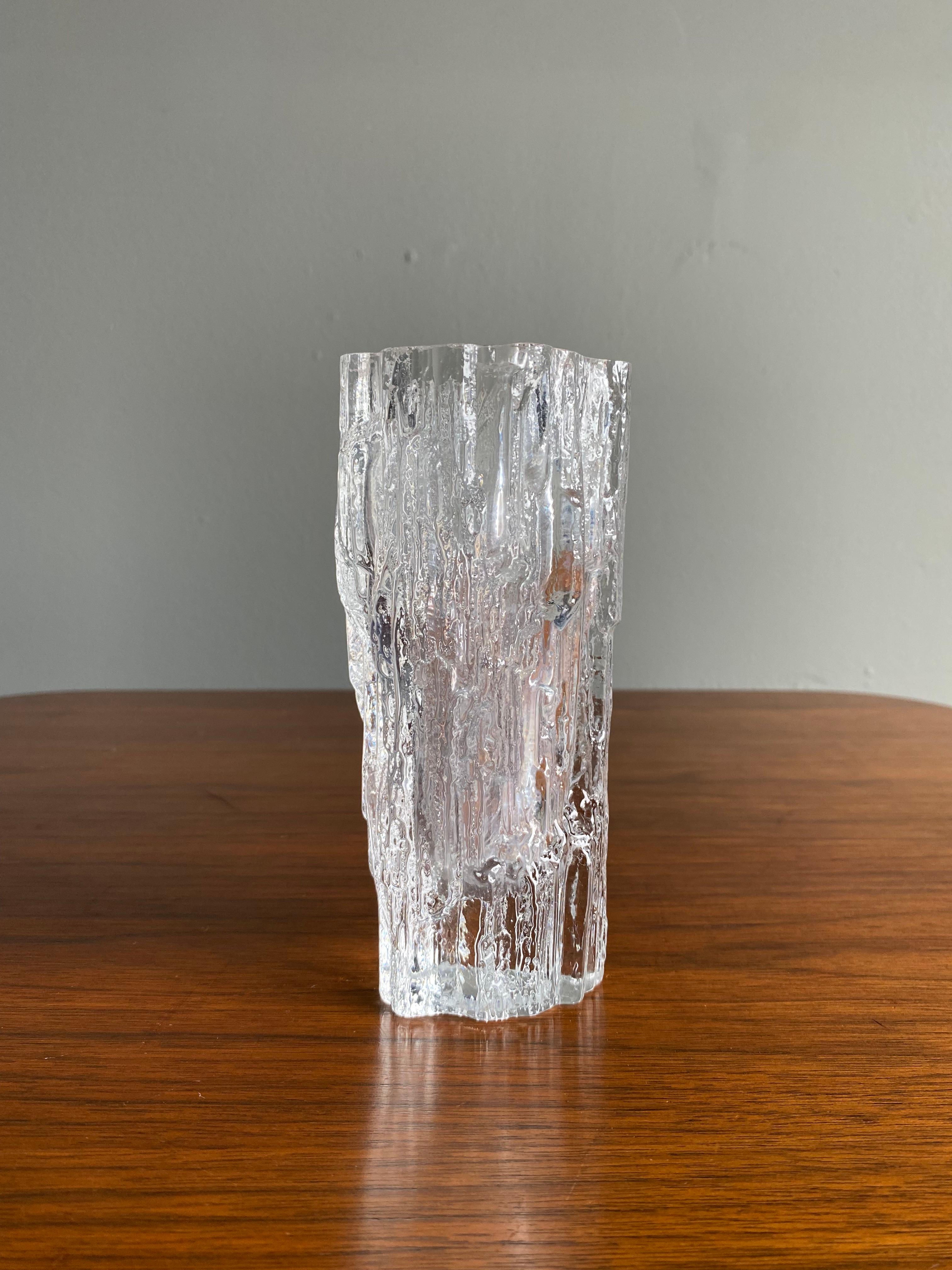 Iittala, Tapio Wirkkala glass vase, Model Number 3429. 1970's.