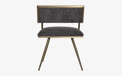 Ika Chair Brass Plated Skeleton