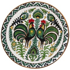 IKaros Hand Painted Decorative Plate Rhodes, Greece