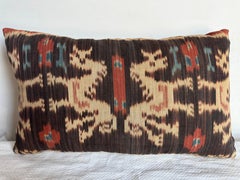 Ikat 1850 Antique pillow 18" x 11"