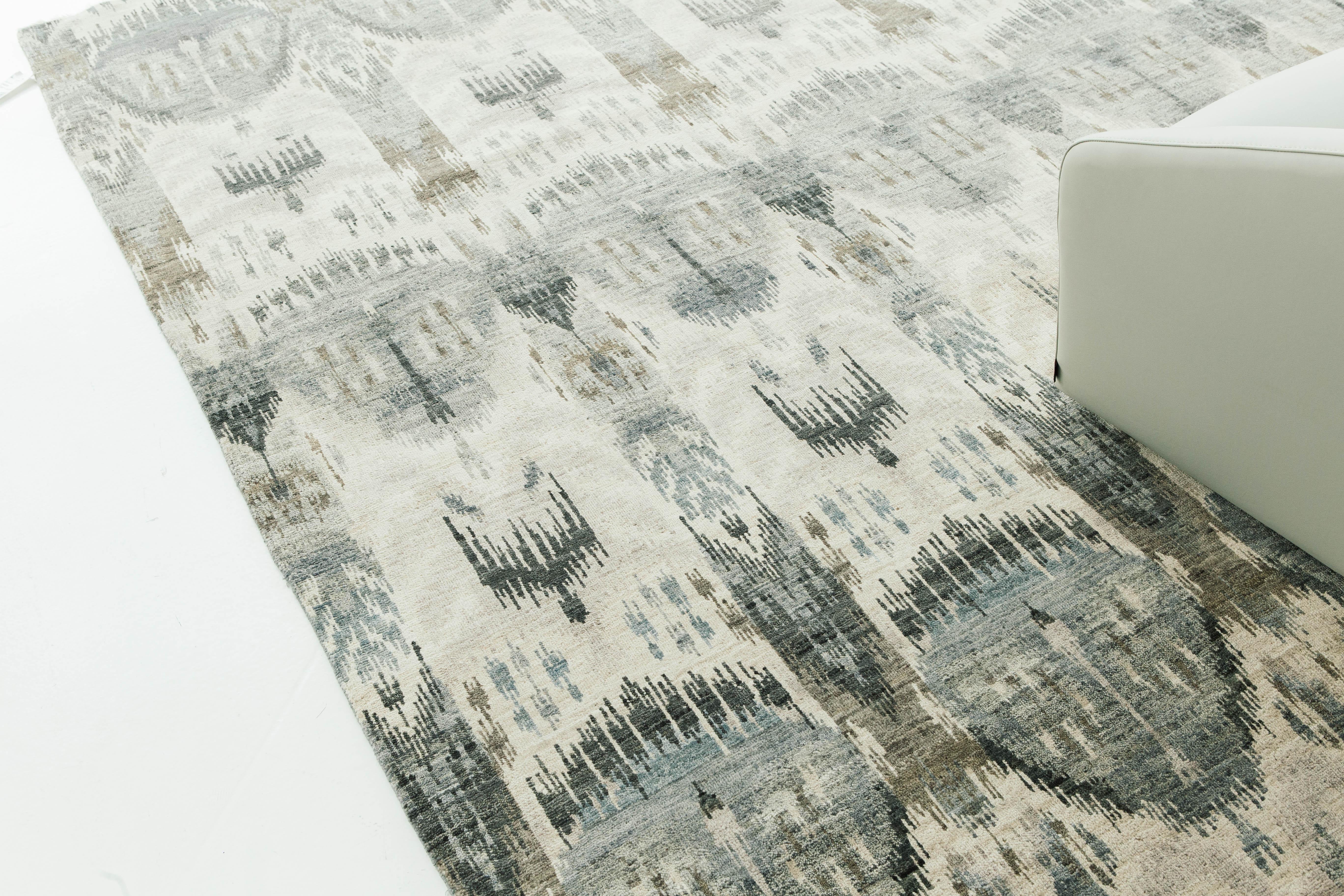 Teppich im Ikat-Design Asara im Angebot 1