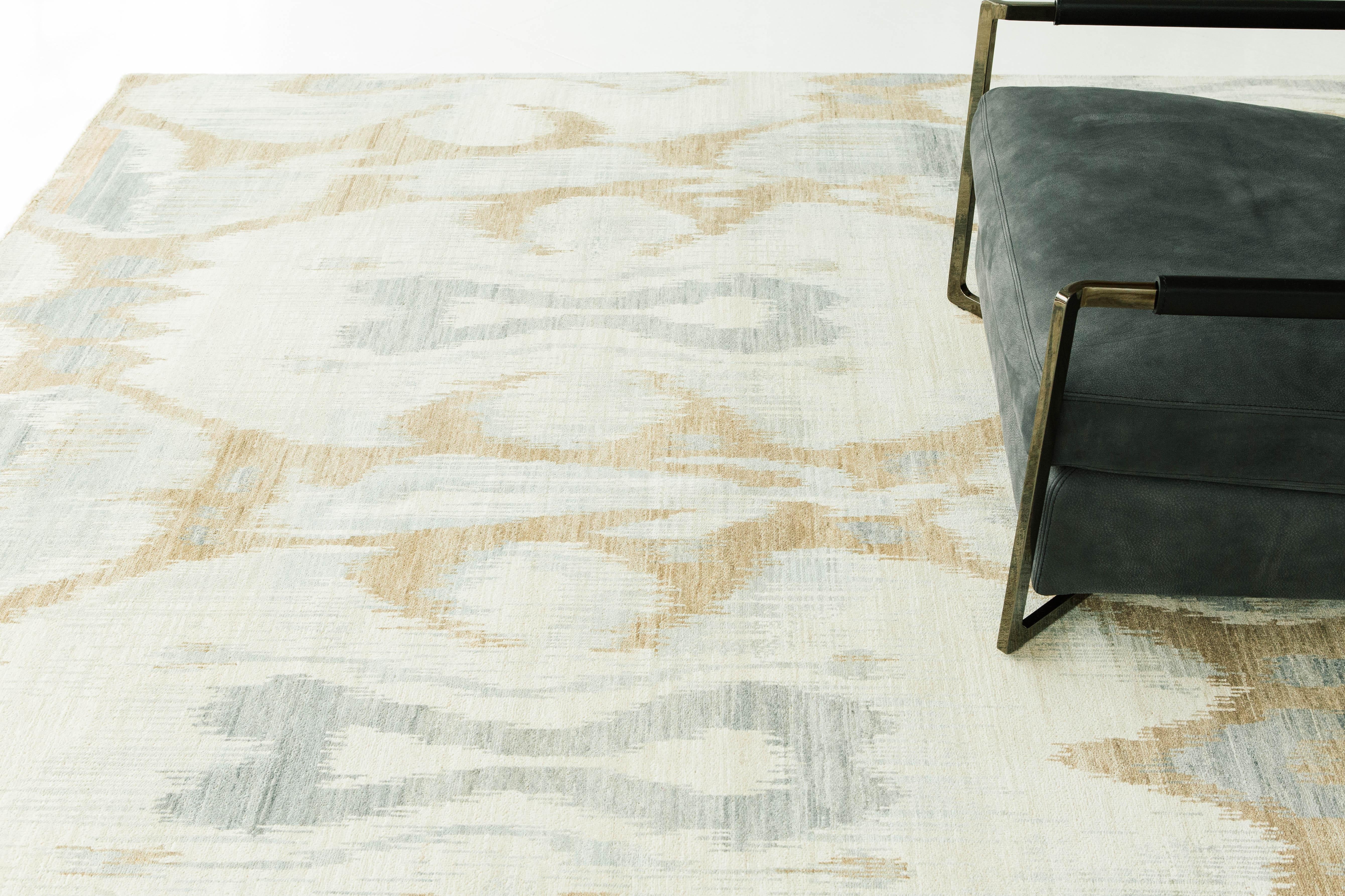 Ikat-Design-Teppich Berja im Angebot 4
