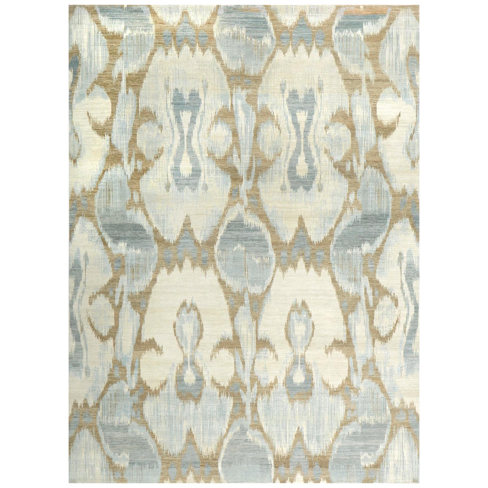 Ikat Design Rug Berja For Sale