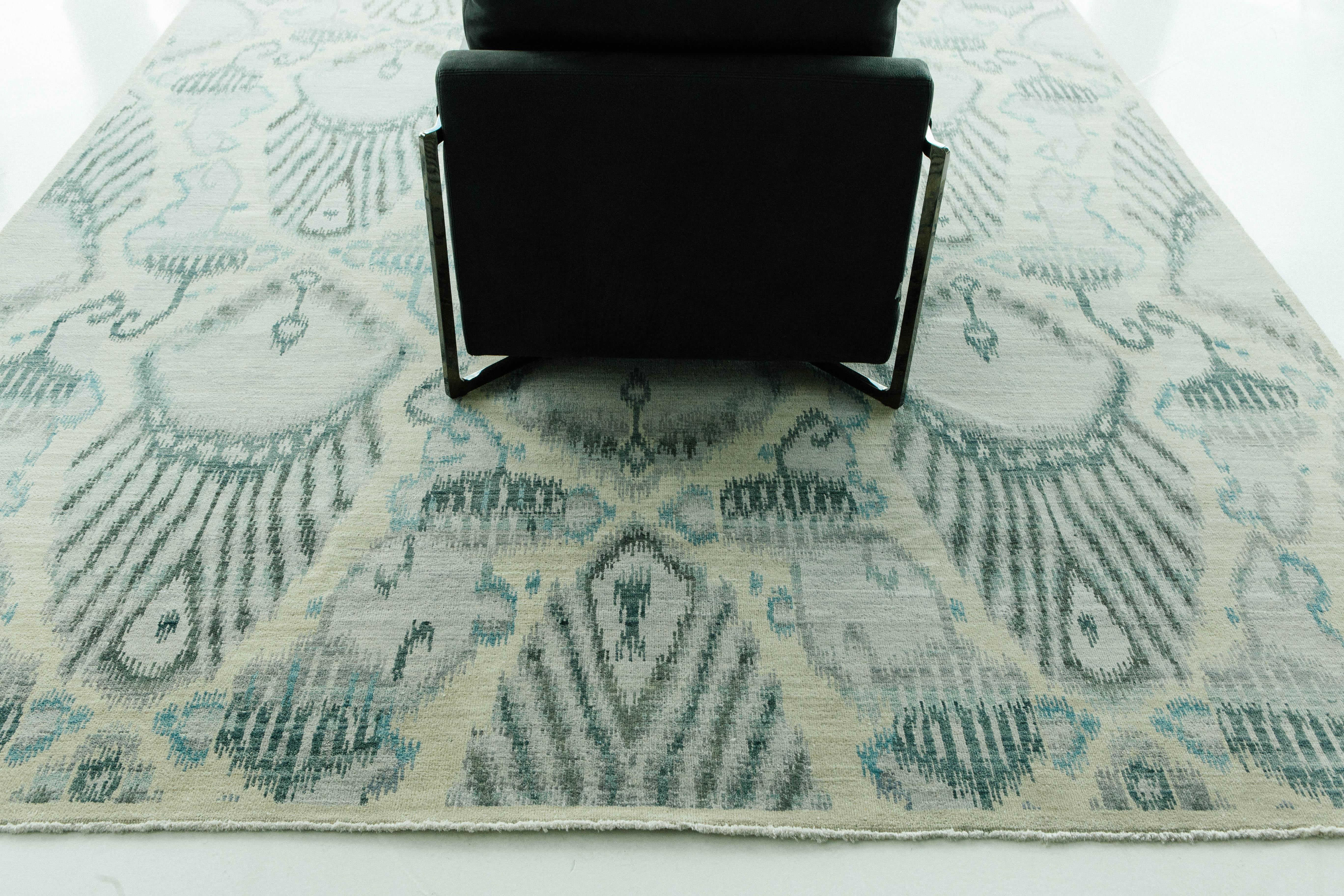 Teppich Camzol im Ikat-Design im Angebot 2