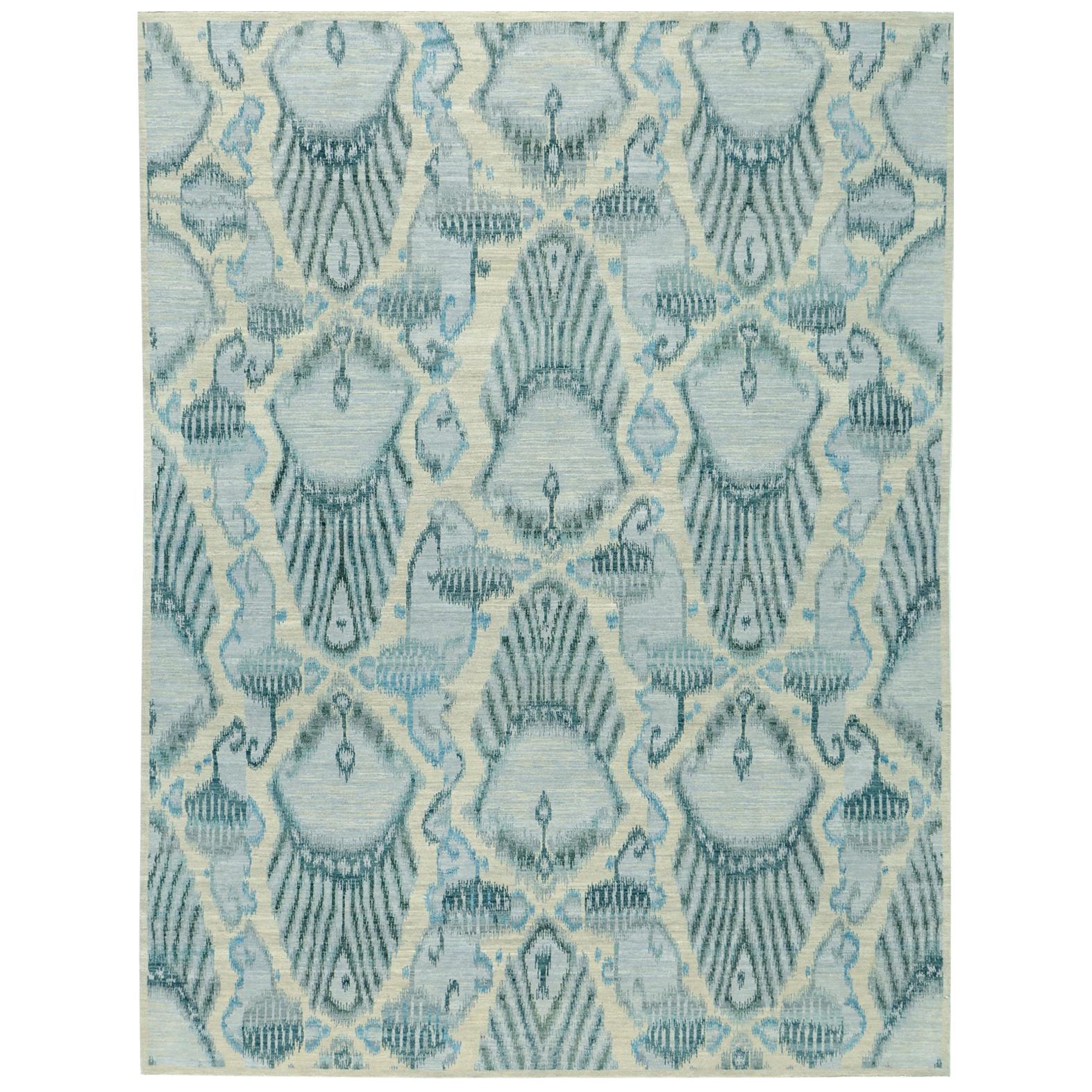 Ikat Design Rug Camzol For Sale