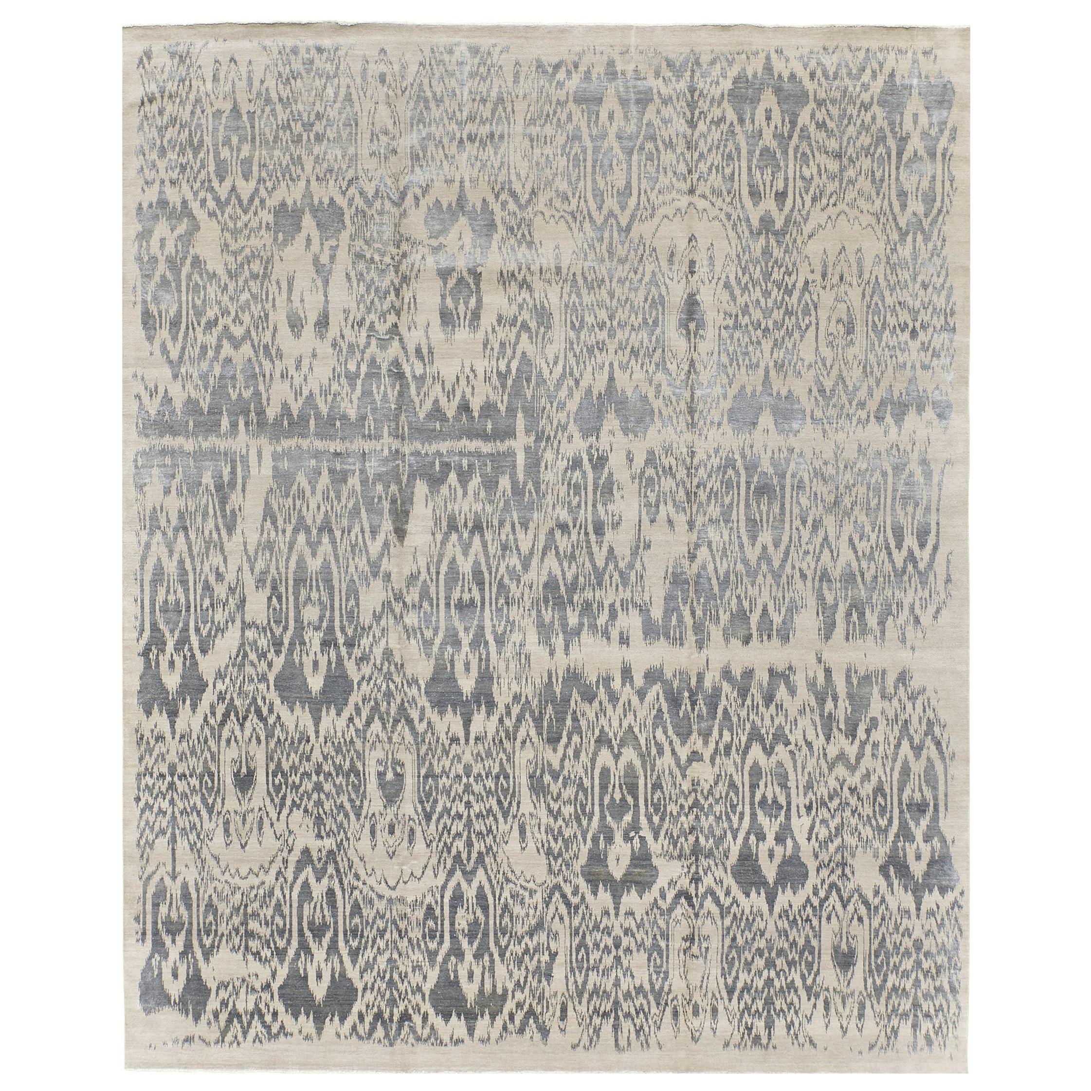 Ikat Design Rug Oshima