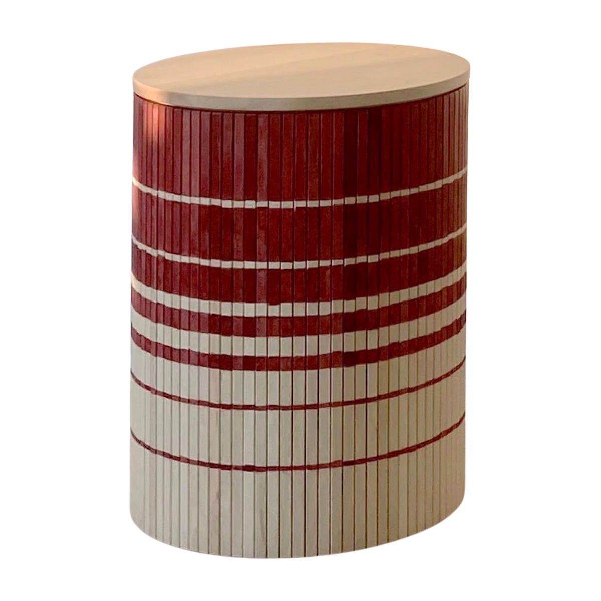 Ikat Beistelltisch mit Stauraum von INDO- im Angebot