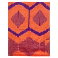 Ikat Panel, Uzbekistan, Early 20th Century.