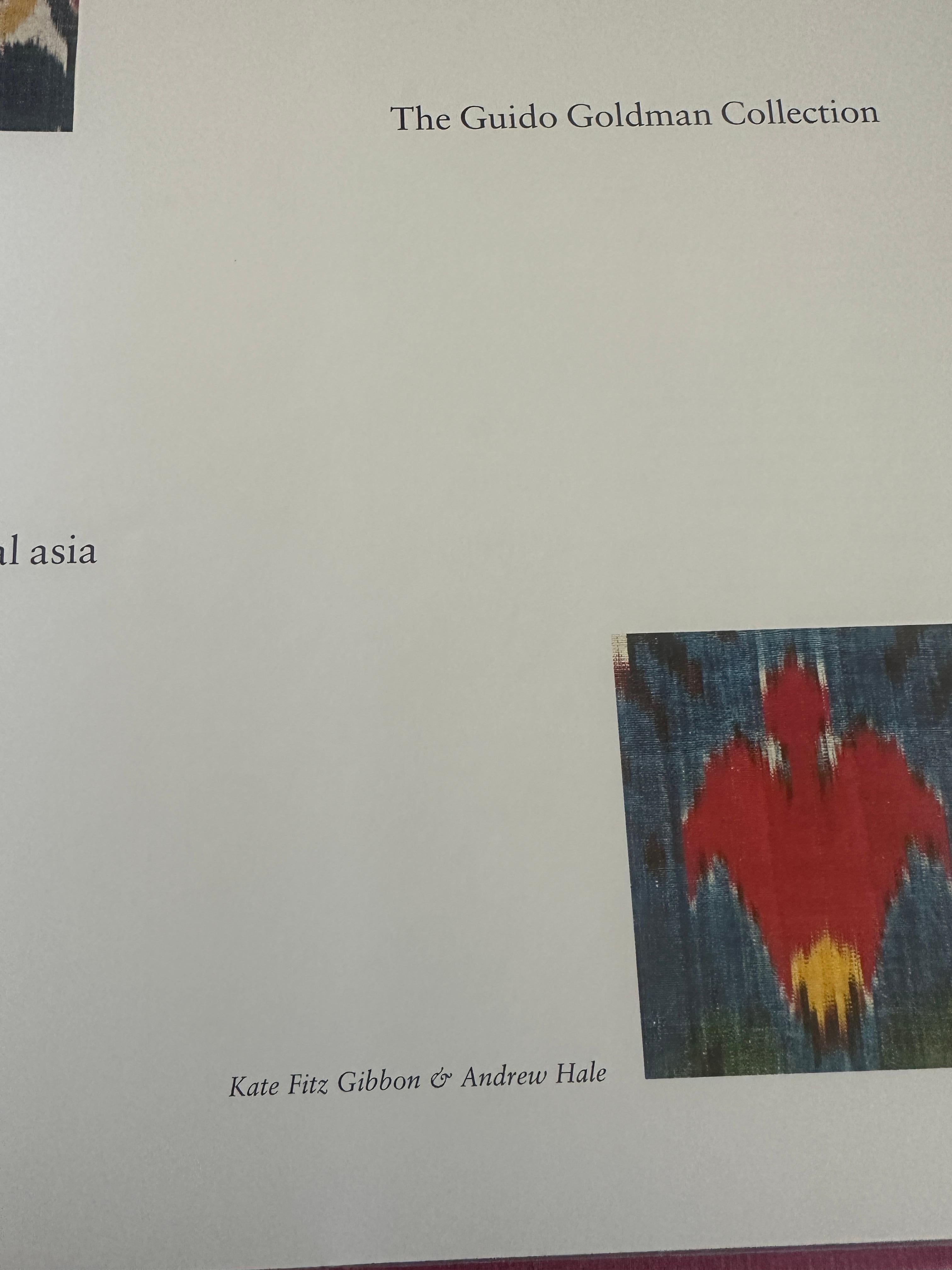 Mid-Century Modern Ikat, Silks of Central Asia, the Guido Goldman Collection, 1997 For Sale