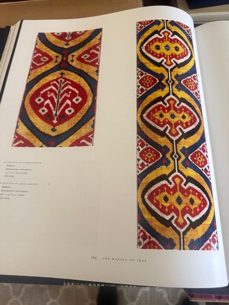 Ikat, Silks of Central Asia, the Guido Goldman Collection, 1997 In Good Condition For Sale In San Francisco, CA