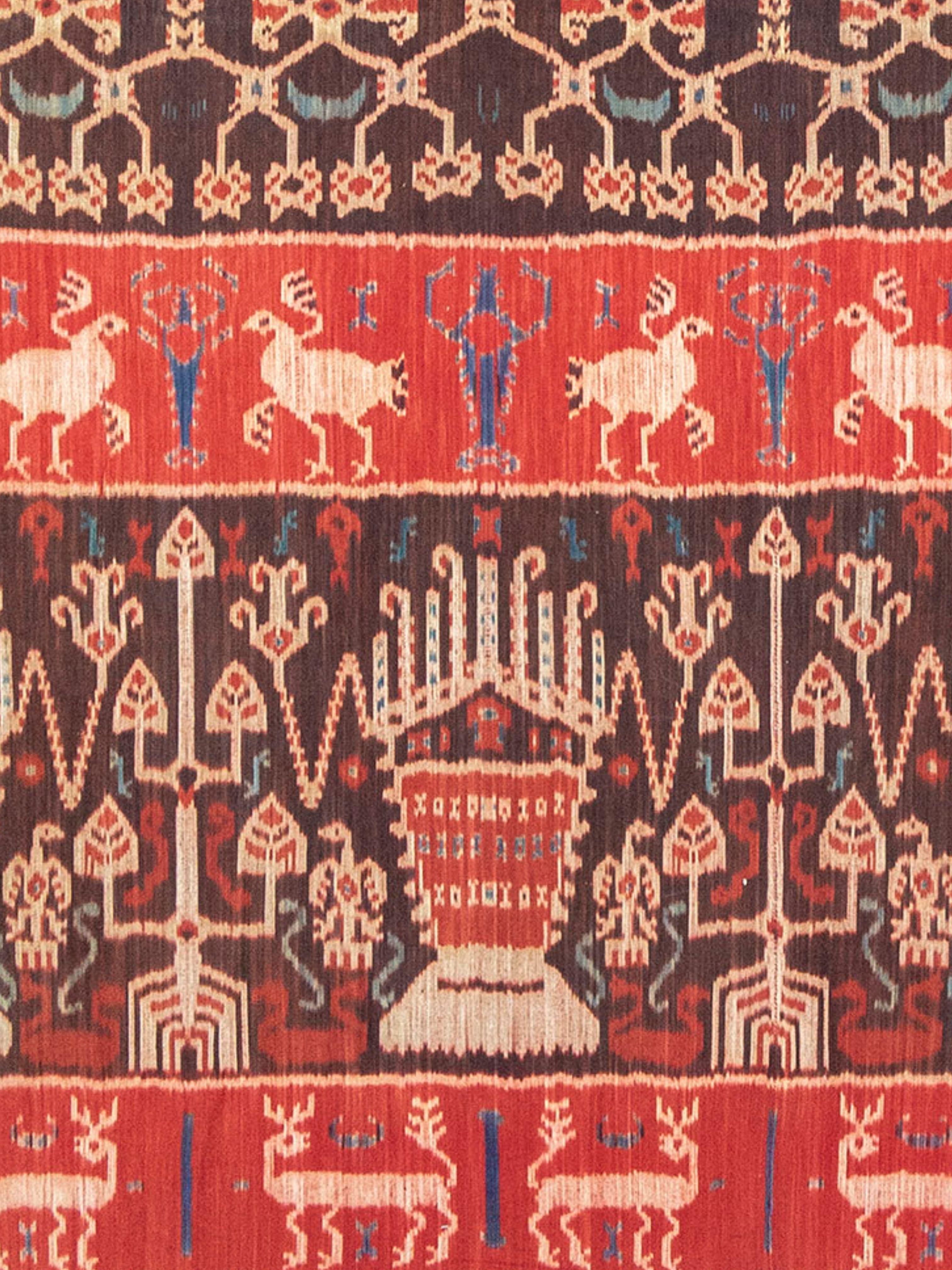 Ikat textile, 20th Century (2nd Q)

Additional Information:
Dimensions: 5'3