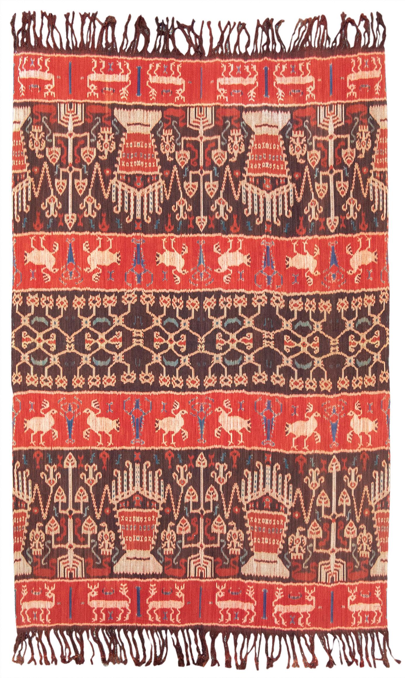 Ikat Textile, 20th Century (2nd Q) For Sale