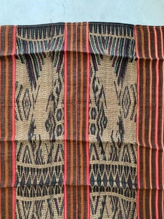 Tessuti Ikat della tribù Dayak, Kalimantan, Indonesia
