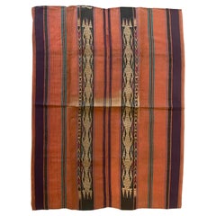 Textile Ikat de la tribu Dayak, Kalimantan, Indonésie