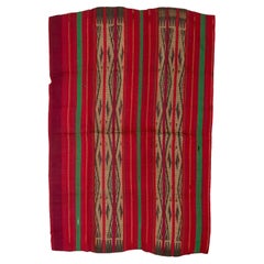 Ikat Textile from Dayak Tribe, Kalimantan, Indonesia
