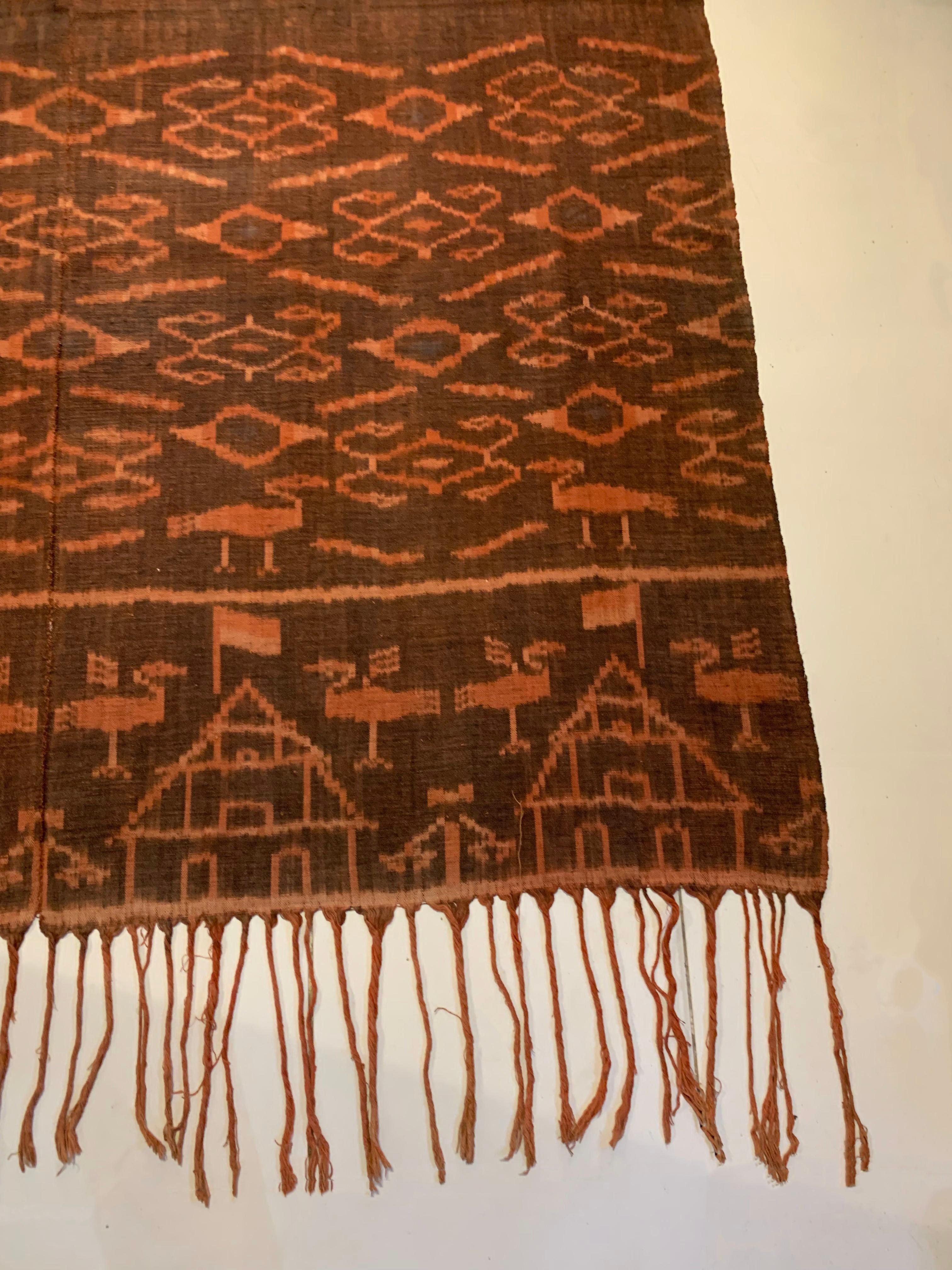 Ikat-Textil von Flores-Insel, Indonesien  (Sonstiges) im Angebot