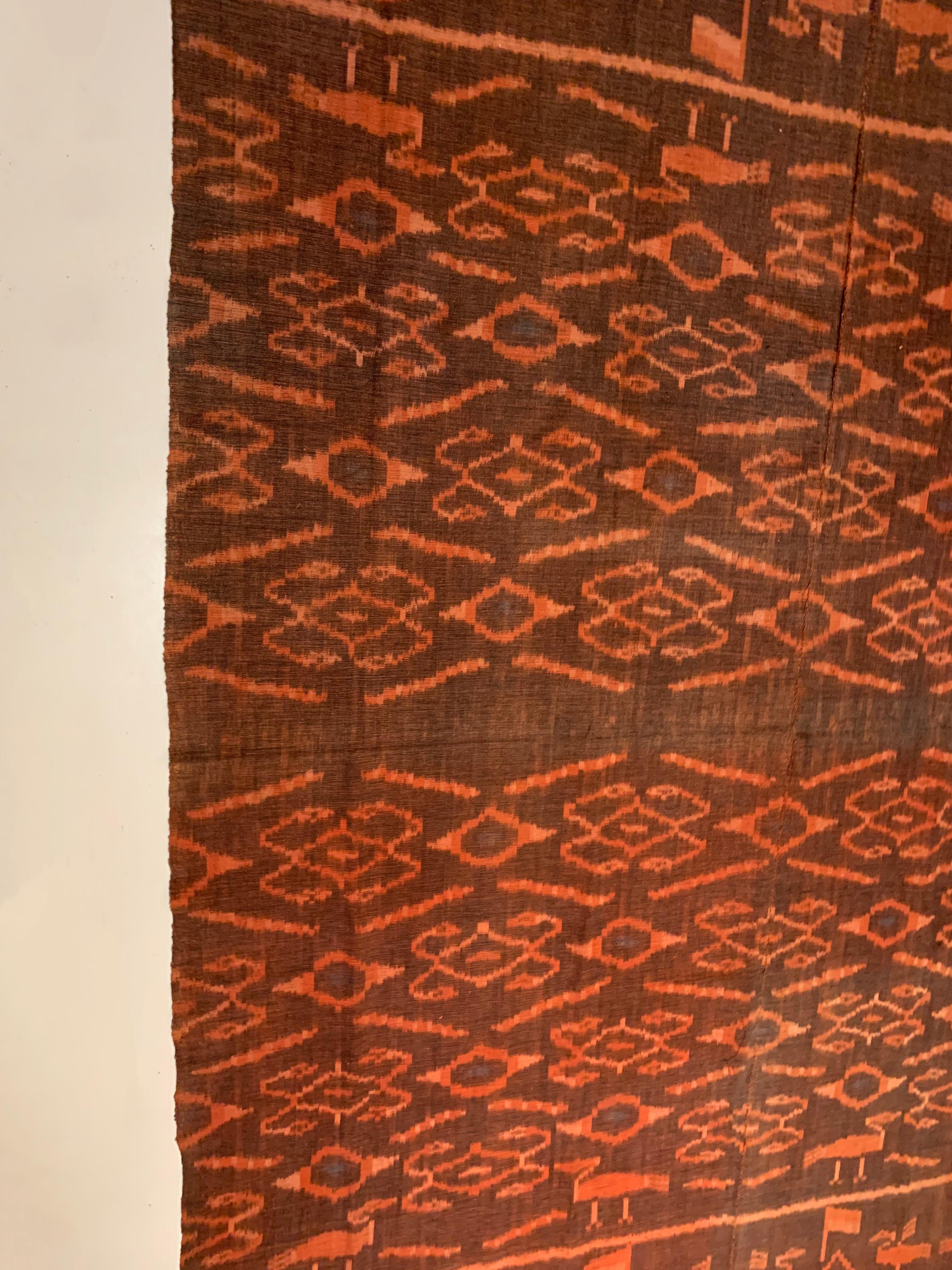 Ikat-Textil von Flores-Insel, Indonesien  (Indonesisch) im Angebot