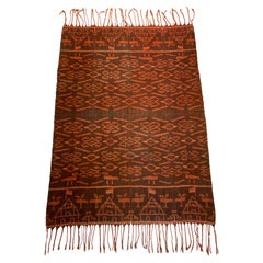 Retro Ikat Textile from Flores Island, Indonesia 