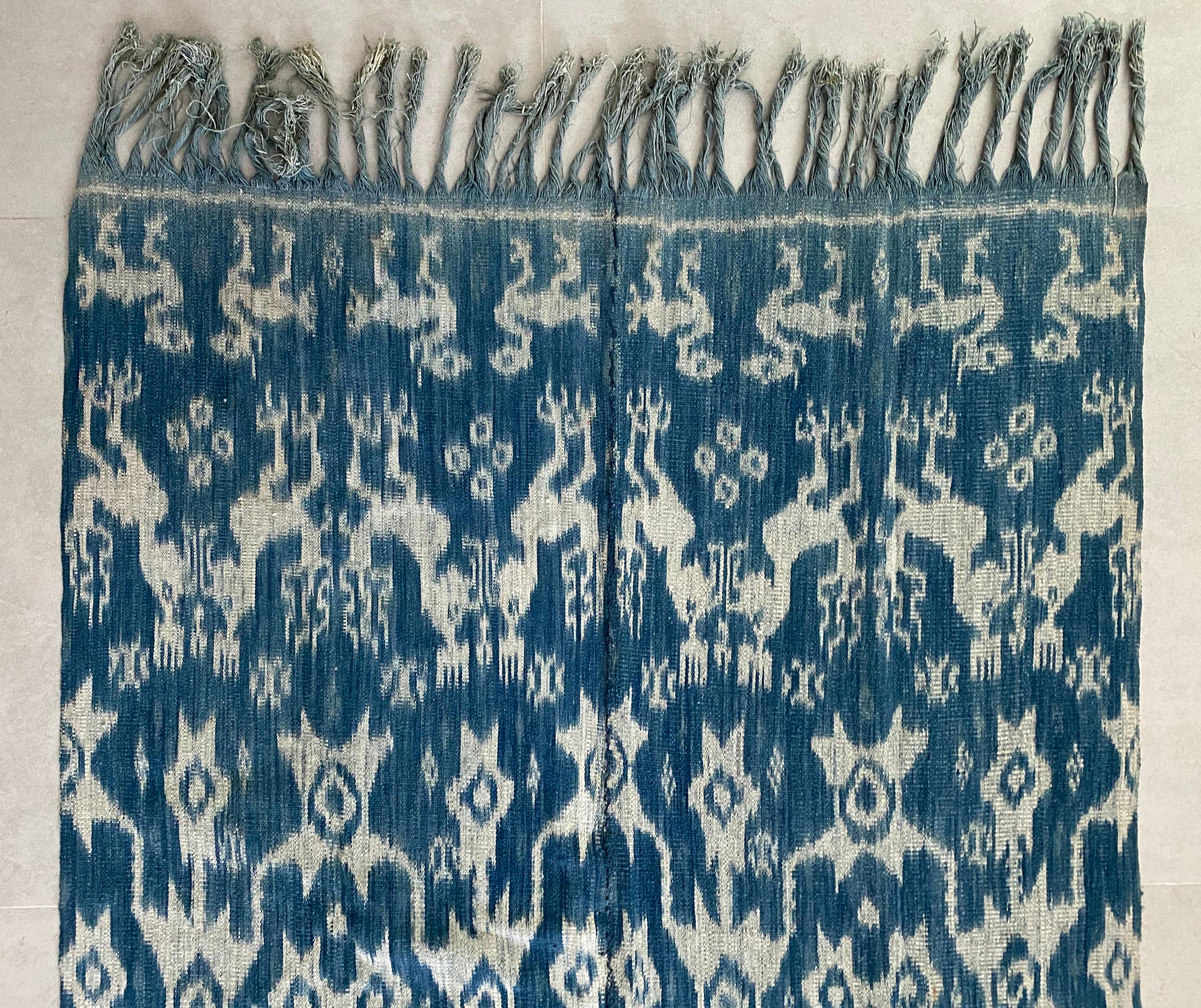 Autre Textile Ikat de l'île de Sumba, Indonésie en vente