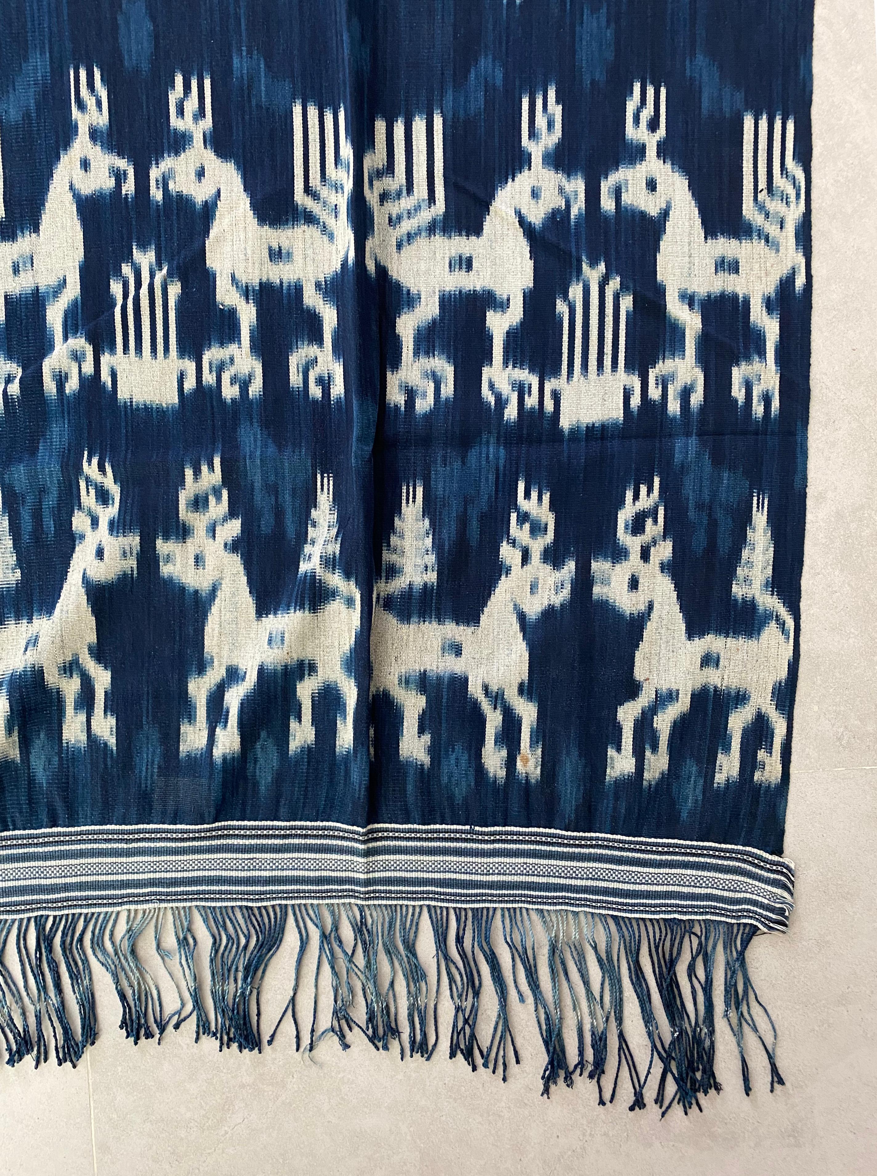 Yarn Ikat Textile from Sumba Island, Indonesia